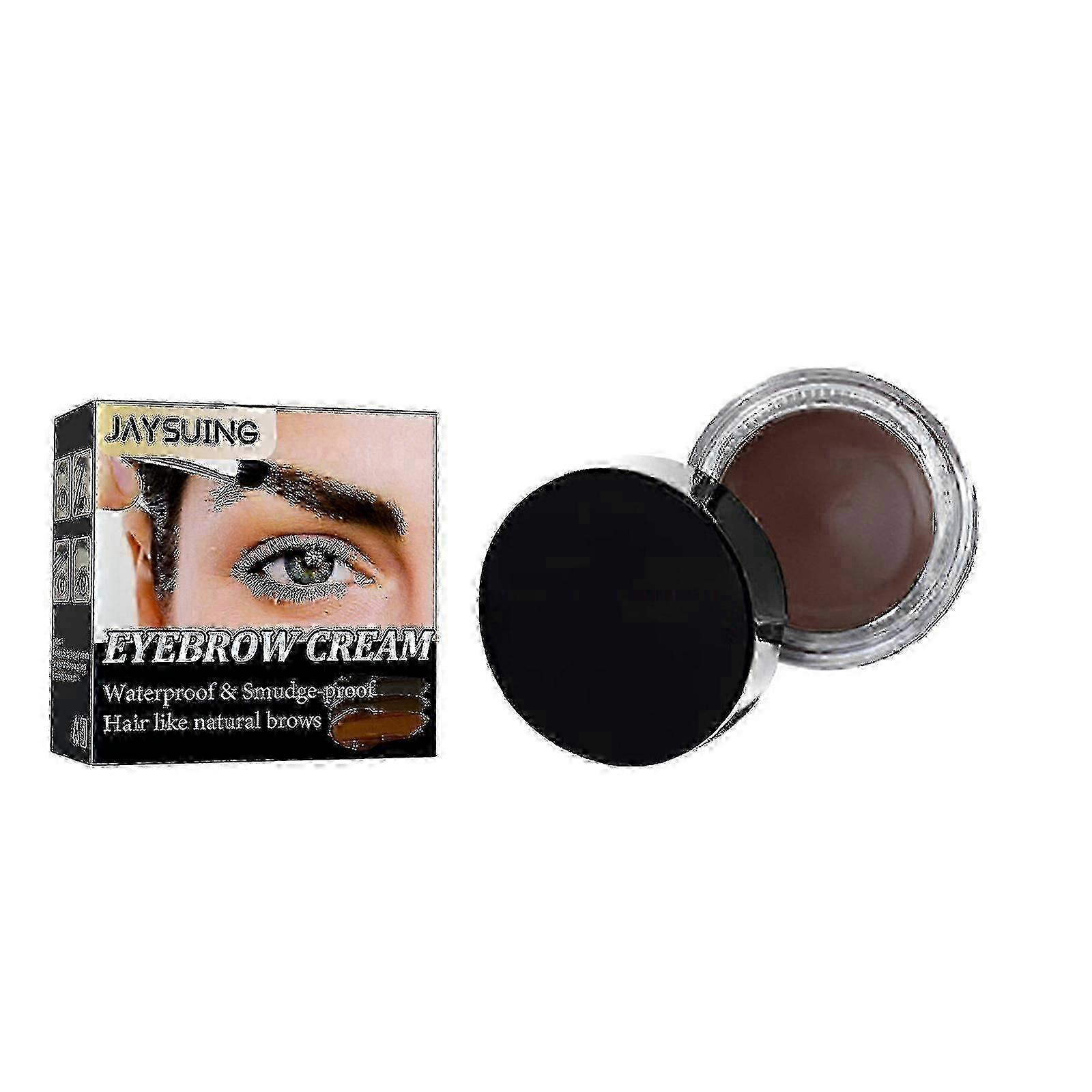 Jaysuing Eyebrow Gel Waterproof, Quick-drying, Non-smudged, Non-bleaching, Smooth And Smooth To Create Three-dimensional Natural Wild Eyebrow Eyebrow