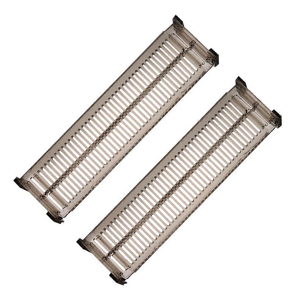 Storage Organization Rectangular Drawer Divider for Household Users Home Tidying Material 2Pcs