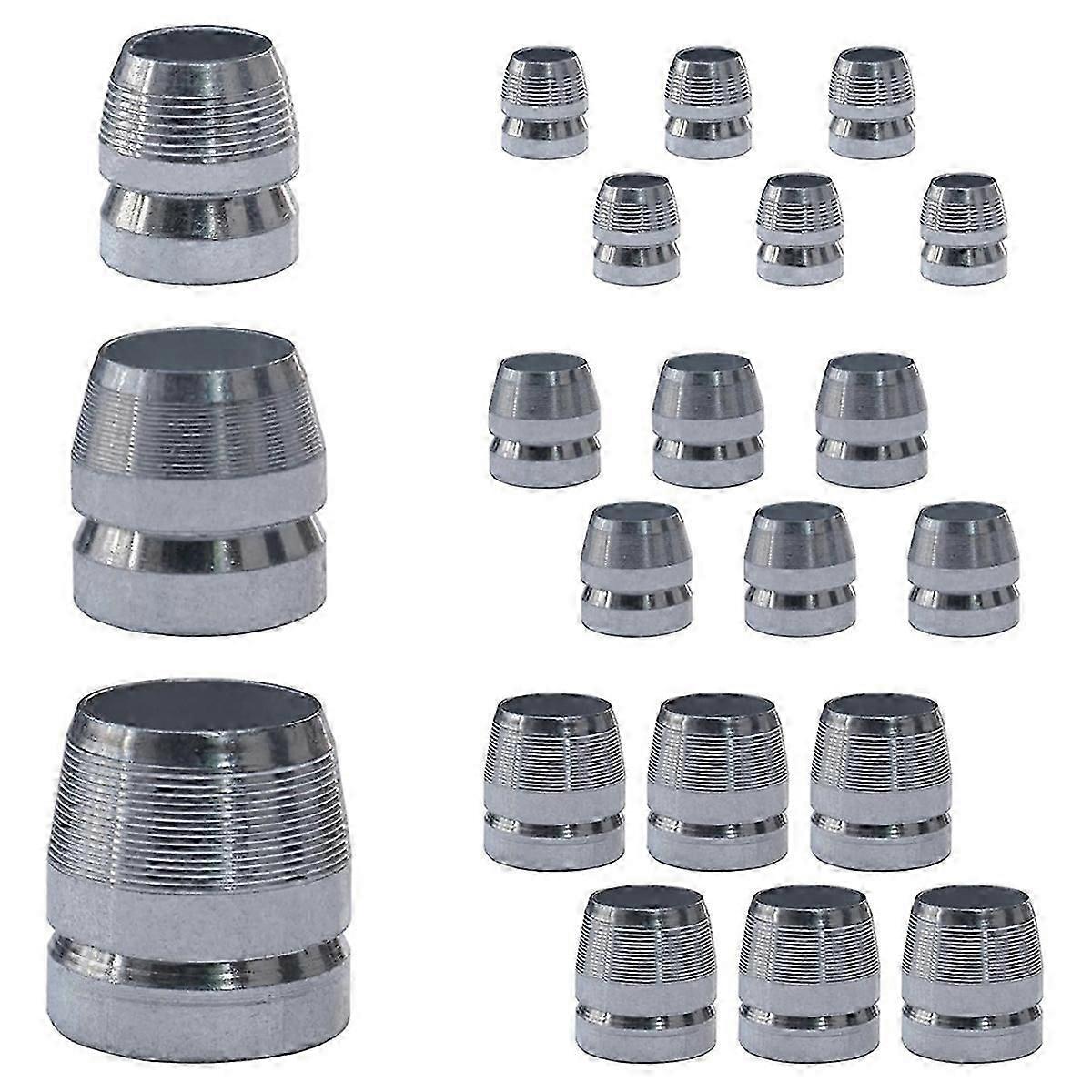 21 PCS Round -Handle Wedge Safety Handle Metal Wedge Hammer Handle Wedges Steel Wedge Kit (0.31/0.39/0.47 Inch),__f0.823