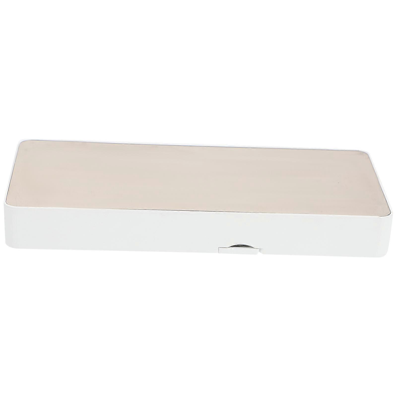 USB Charging Digital Alarm Clock Modern Clear Style .5X7.5CM LED Mirror Screen 1Pack