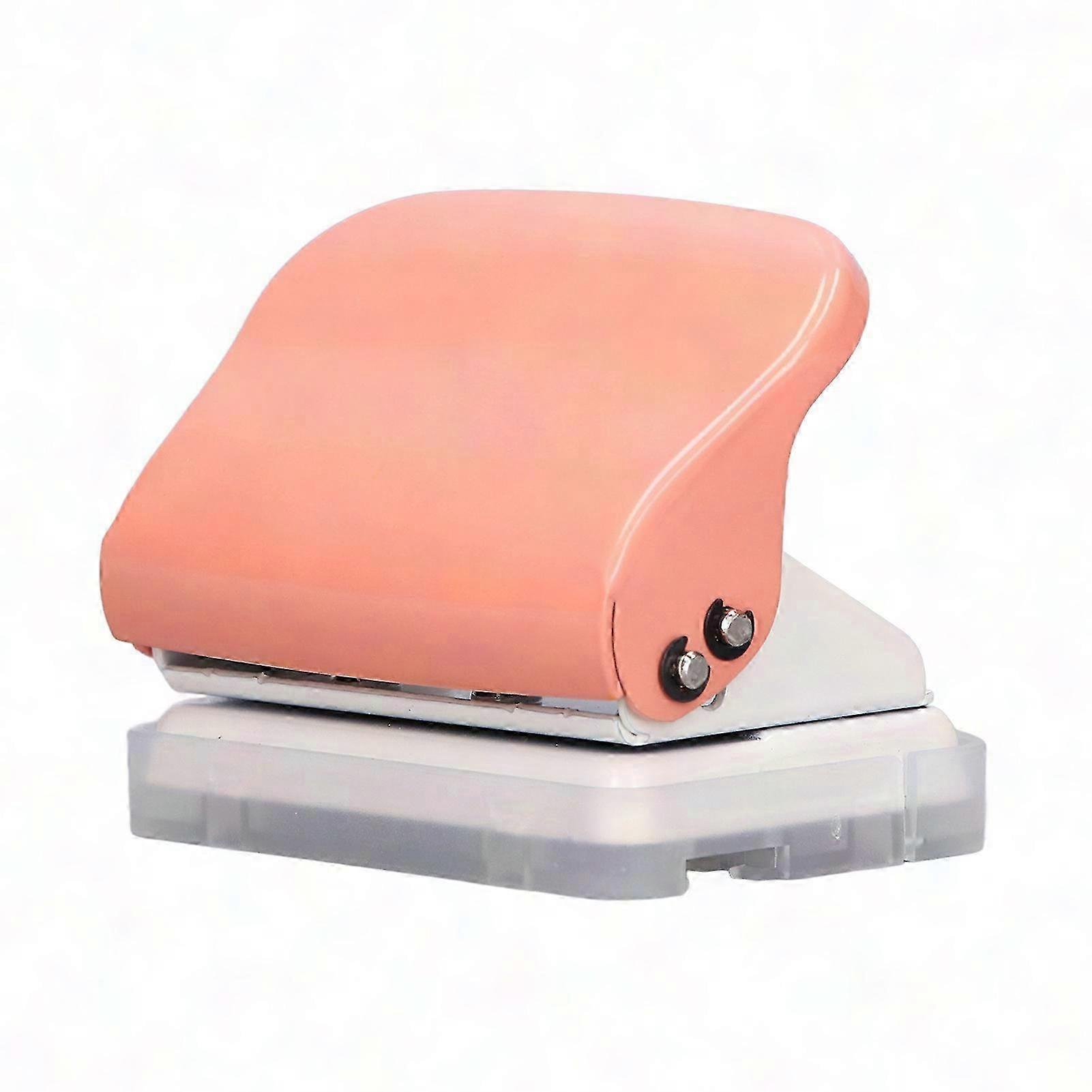 Compact Adjustable Hole Puncher with Ruler for Mini Pocket Pages - Precision Metal Design