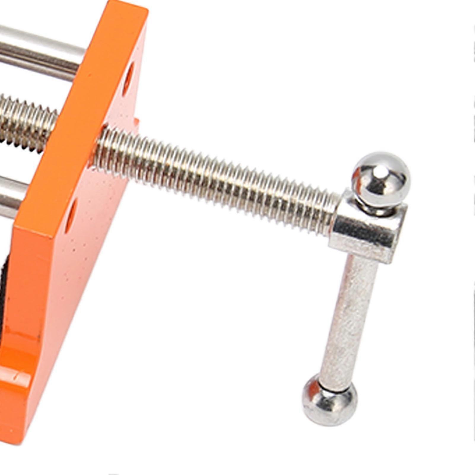 Cabinet Clamps Auto Locking Accurate Cabinet Face Frame Clamps with Protective Pads for Woodworking Orange