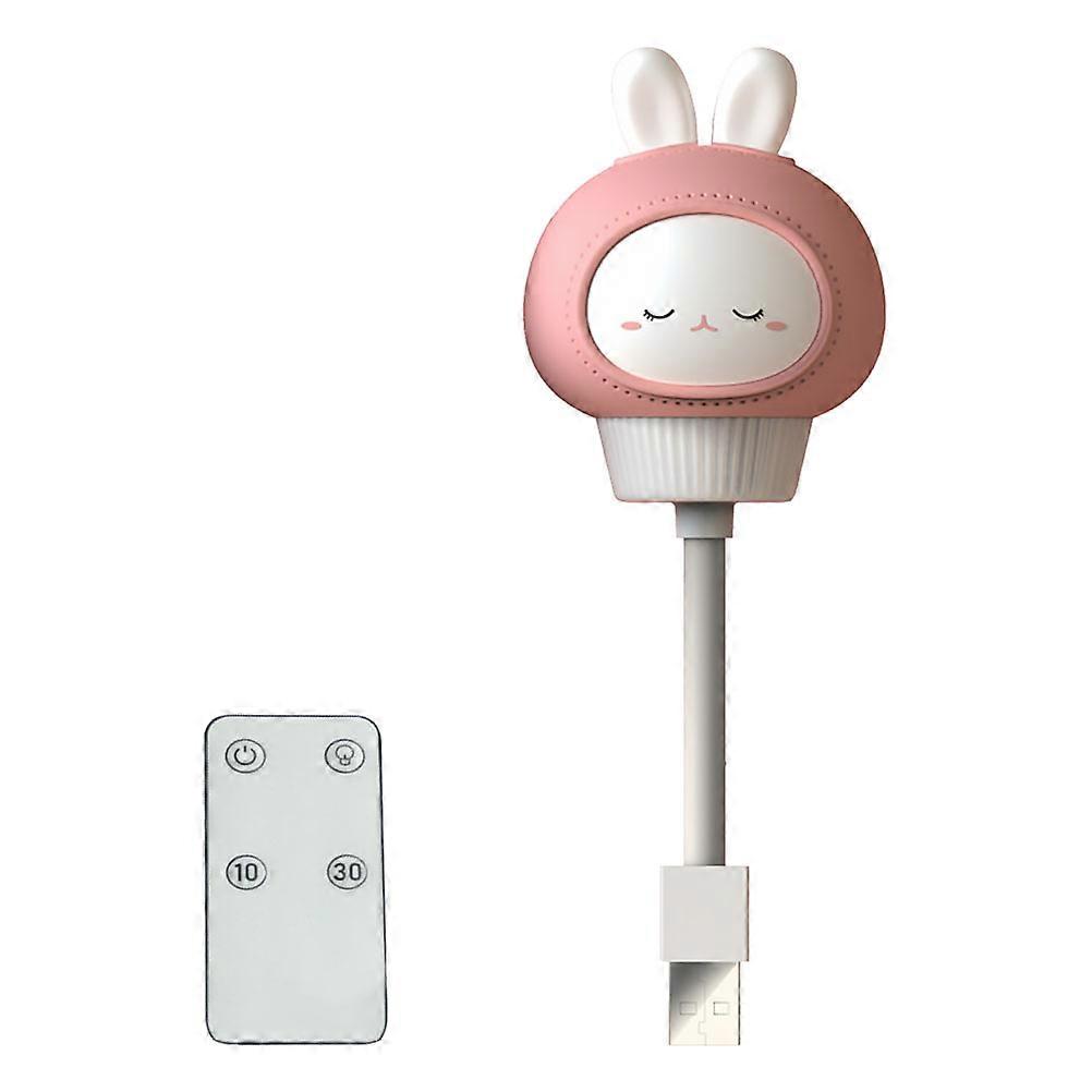 Animal Table Lamp Rabbit-Shape Light Home Use Gift Giving Led Night Light 1Pc