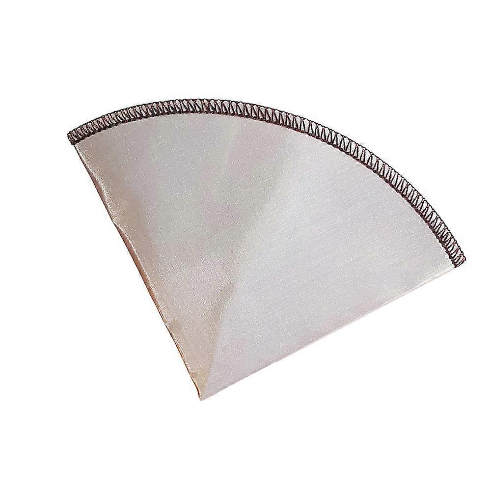 Stainless Strainer Cone Metal Mesh Drip Coffee Filter Silver Size 2 Teaware 1Pack