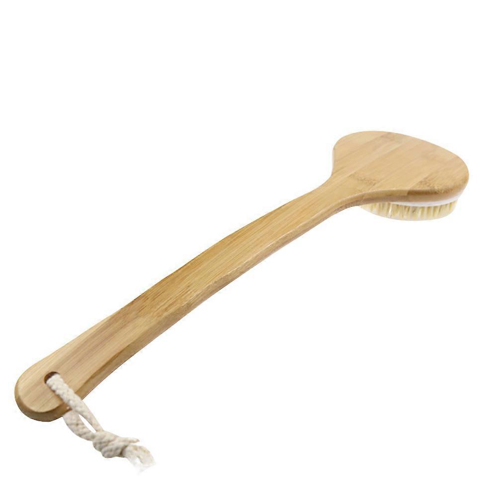 Here's a polished product description for your **Long Handle Bathing Back Scrubber**:

 

### **1pc Long Handle Bathing Back Scrubber – Soft Bristles