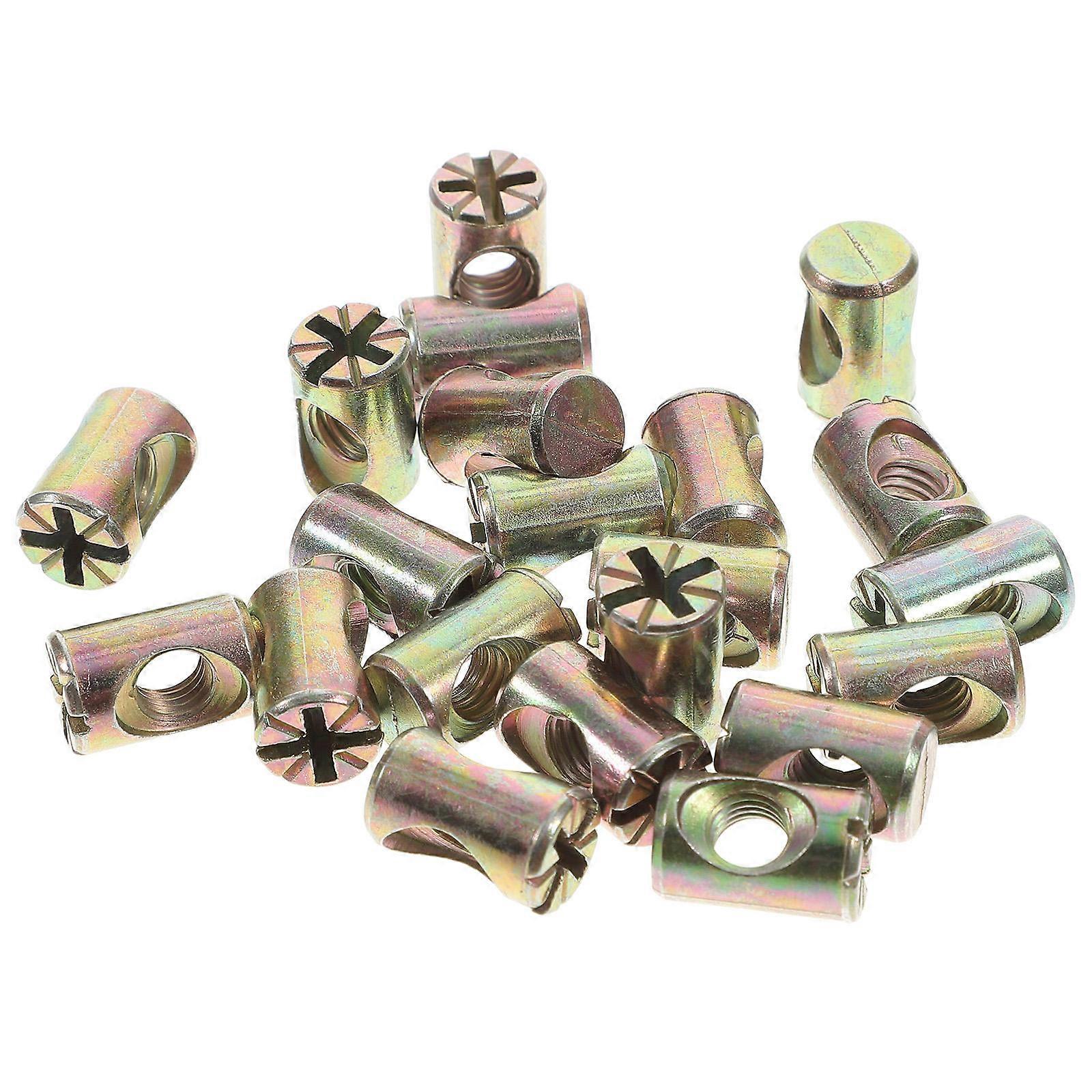 Hardware Nuts Assortment Kit Metric Hardware Kit For Crib Assembly Silver 20Pcs