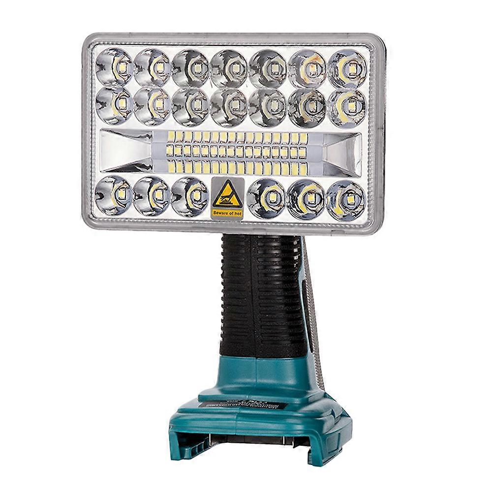 Portable Tall Light Led Work Lights Adjustable Brightness Rotatable Head For Outdoor Camping Working 1Set