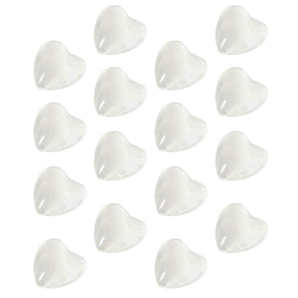 White Glass Nail Color Display Charts for Salon Use 100pcs Creative Polish