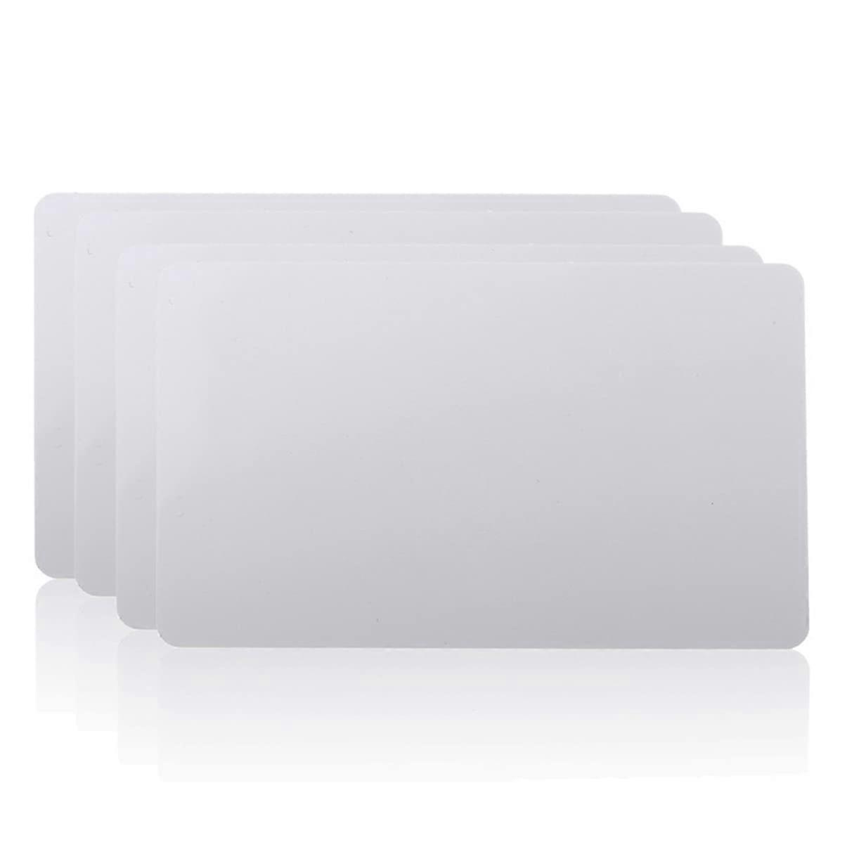 Blank PVC Round NFC Card Programmable Coin Card White Pack of 20