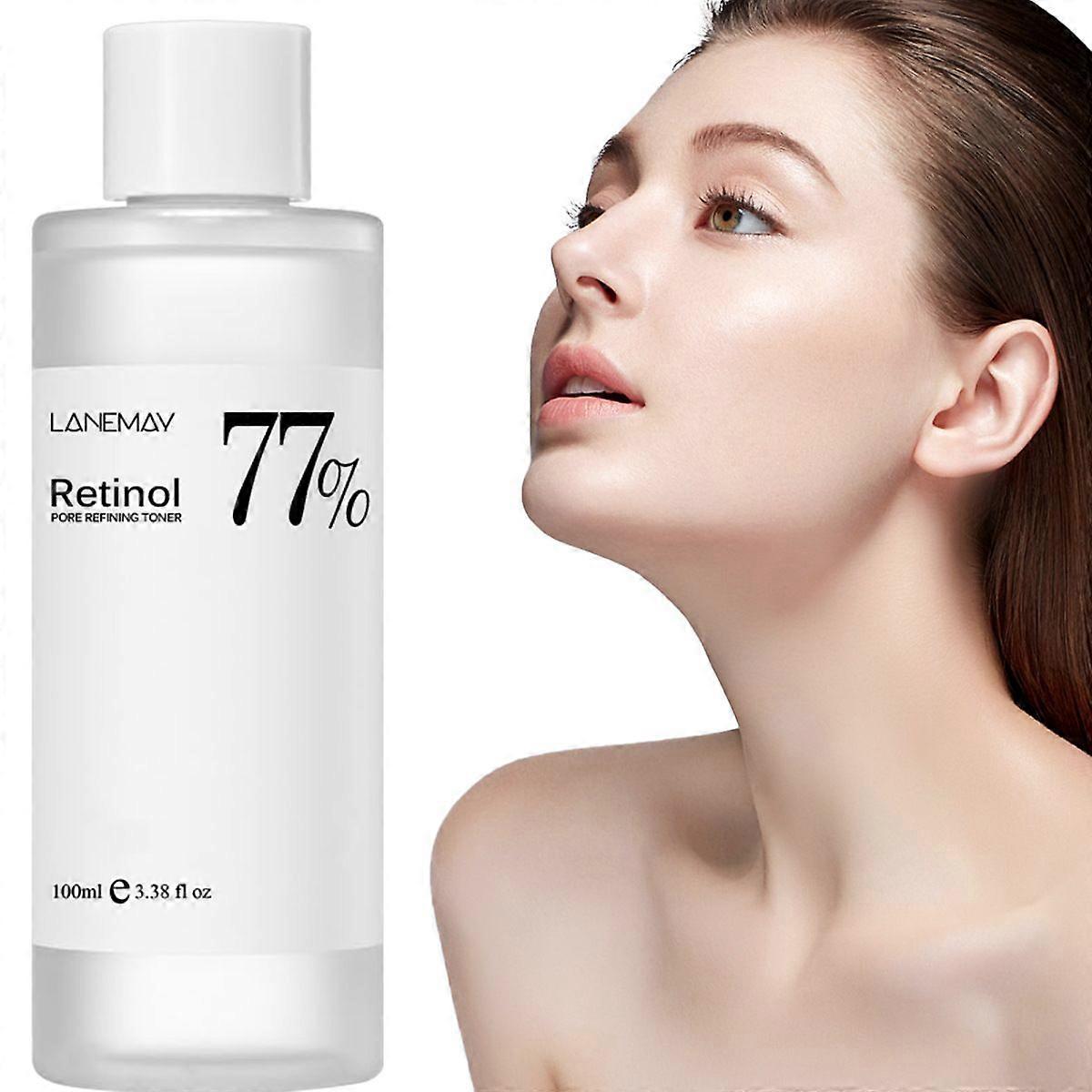 Retinol 77% Soothing Toner I pH 5.5 Trouble Care, Calming Skin, Refreshing, Hydrating, Purifying, Smooth & Even Skin Tone, 100ml