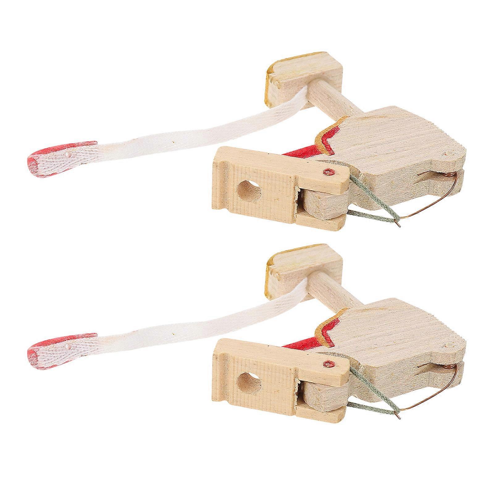 Piano Tools 2Pcs Practical Vertical Piano Hammer Butts Crafted From Wood Designed For Music Instrument Repair Offering
