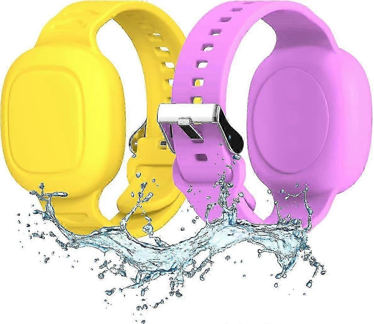 2pcs Kid Bracelet For Galaxy Smarttag Waterproof Hidden, Kids Wristband Smarttag Holder Case Cover for Samsung SmartTag