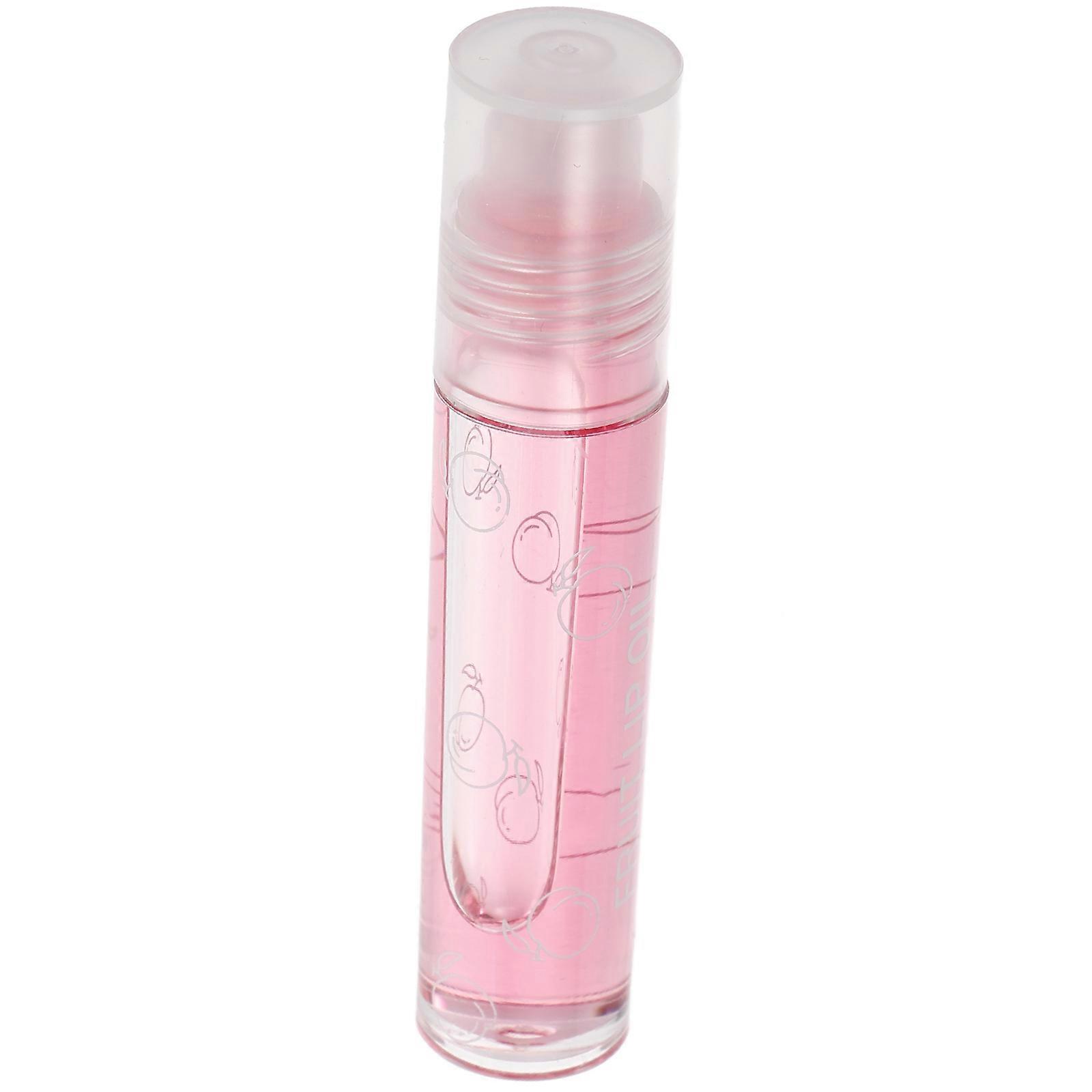 Flavored Lip Oil For Daily Use And Special Occasions 3.3X0.6X0.6in Watermelon Red Hydration Rollerball 1Set