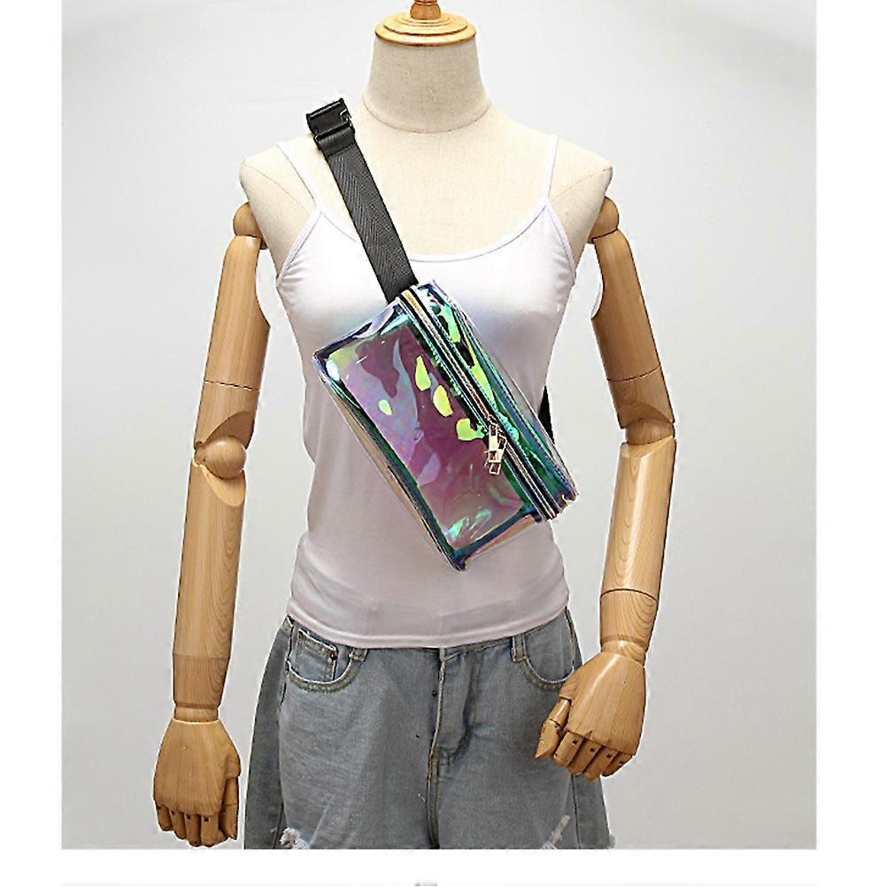 Multi Color Adjustable Strap Unisex PU Belt Bag for Holding Objects Large Capacity Travel Bag 10.5x6.5x3.5 Inches