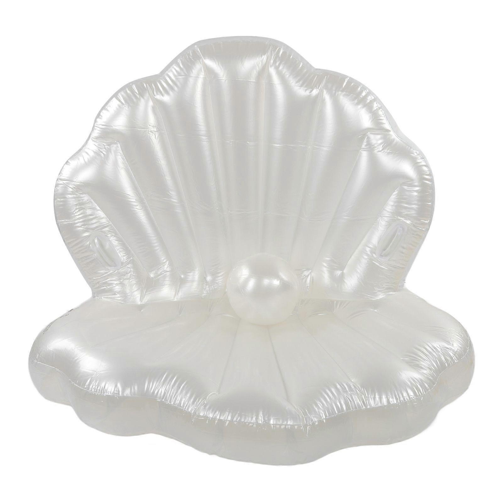 Pearl Shell Inflatable Floating Row Swimming Pool Inflatable Floating Bed Swimming Ring
