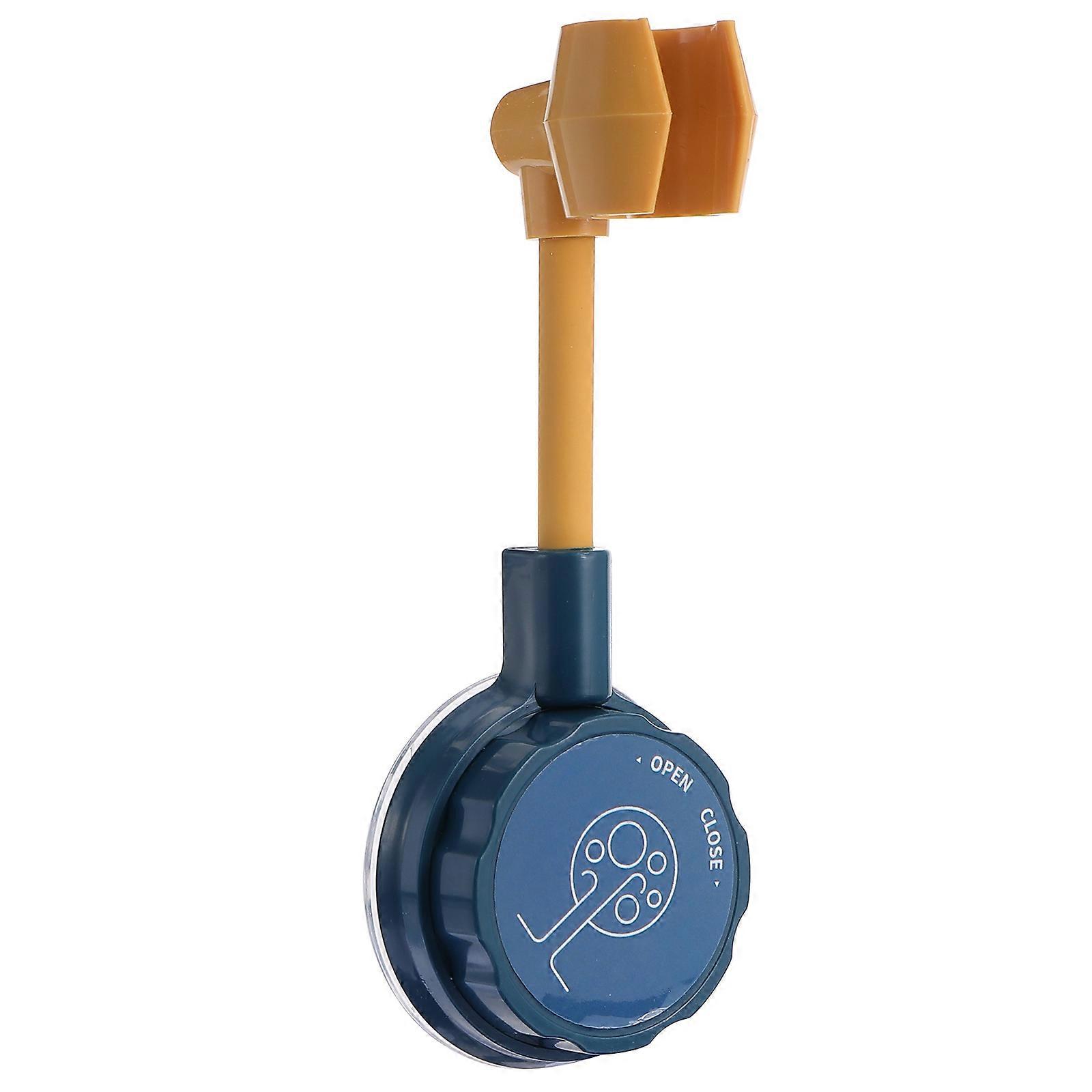 Bathroom Shower Holder Rotatable Bracket Family Bathroom Use 16x7cm Blue Adjustable 1Set
