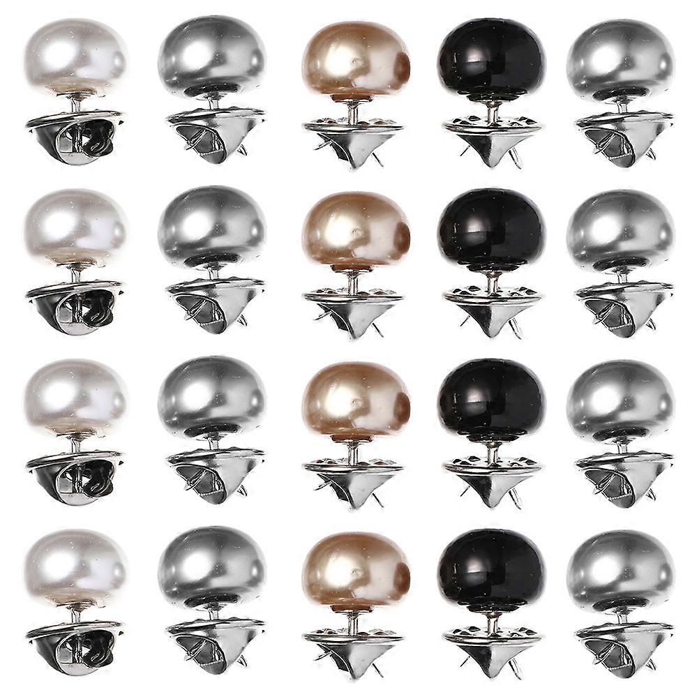 Metal Buttons For Clothing 20Pcs Oval Waist Tightener For Maternity Use Assorted Color Suitable For Various Occasions