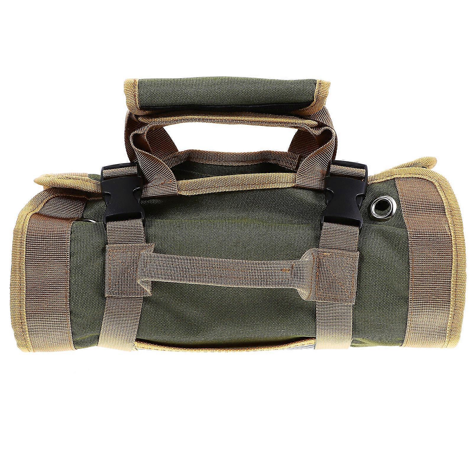 Outdoor Electrician Tool Bag Reusable Storage Pouch for Wrenches and Screwdrivers Large Capacity Organizer with Hanging Design for Easy Access and