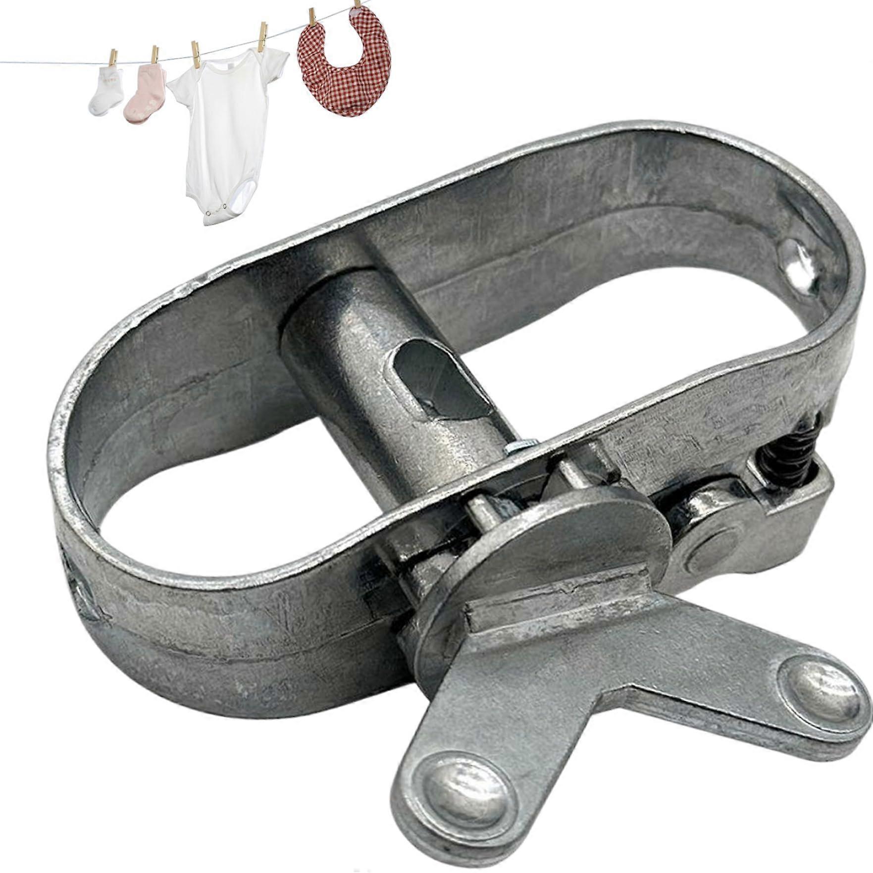 Mini Winch Zinc Alloy Rope Tightener for Tightening Fences, Pool Ropes