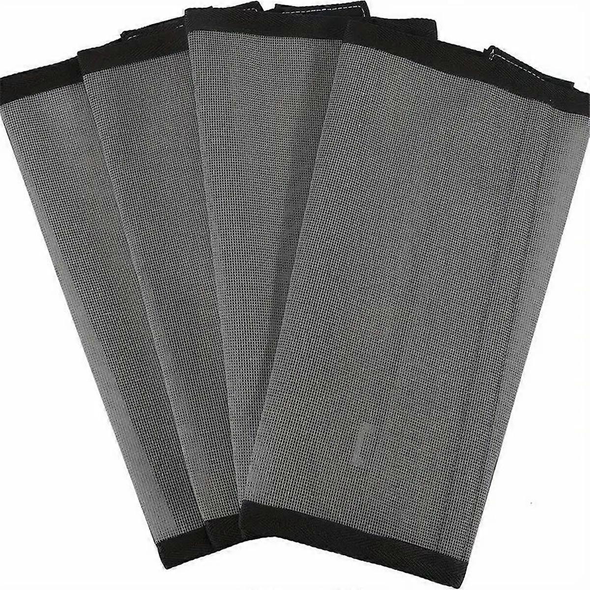 4PCS Boots for Horses Set of 4 Horse Leggings Leg Wraps Gray