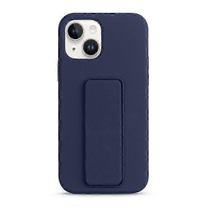 For iPhone 15 Liquid Silicone Holder Phone Case