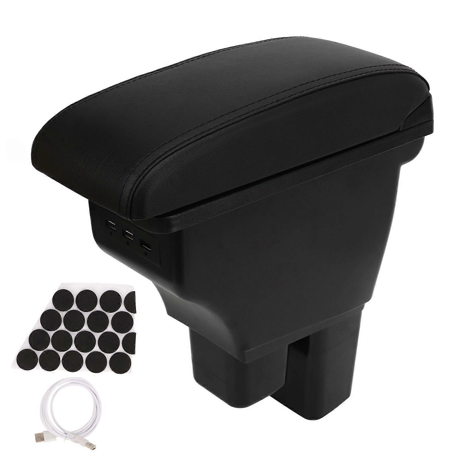 fit jazz 2008-2013 double layer armrest box