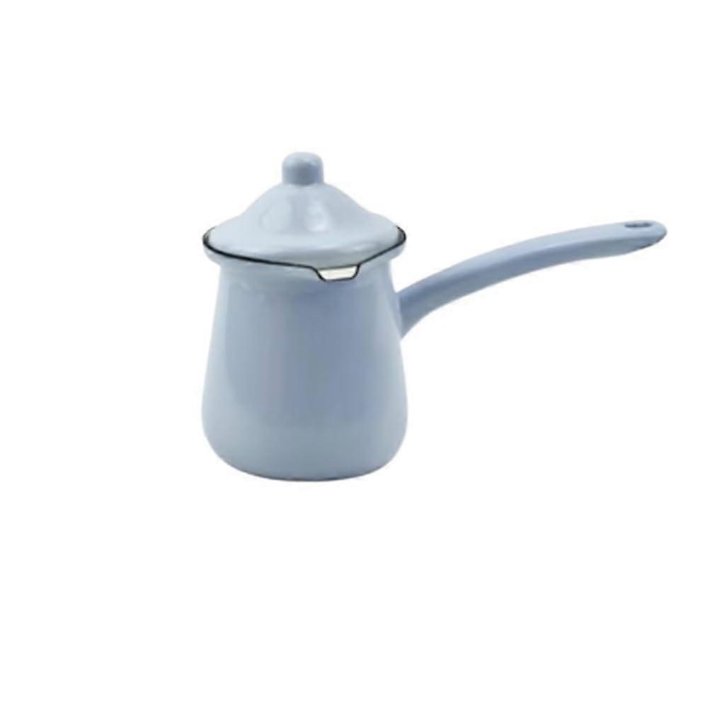 Enameled milk pot, nonstick, easy to clean, multipurpose, 700ml by Blue