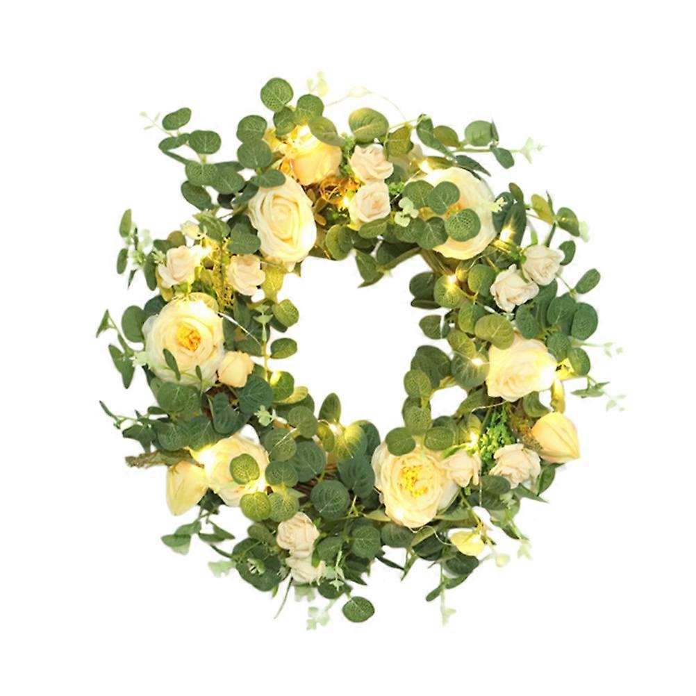 Stylish Wreath Rings, Resists Fading, Perfect for Year-round Decorations