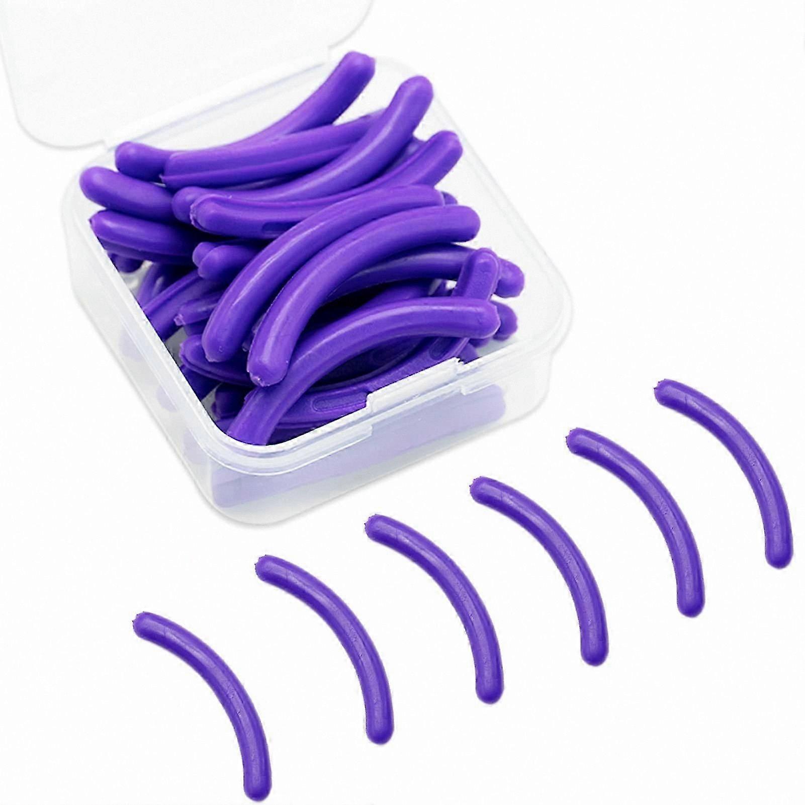Eyelash Curler Replacement Pads, 30 Count - Purple Tone