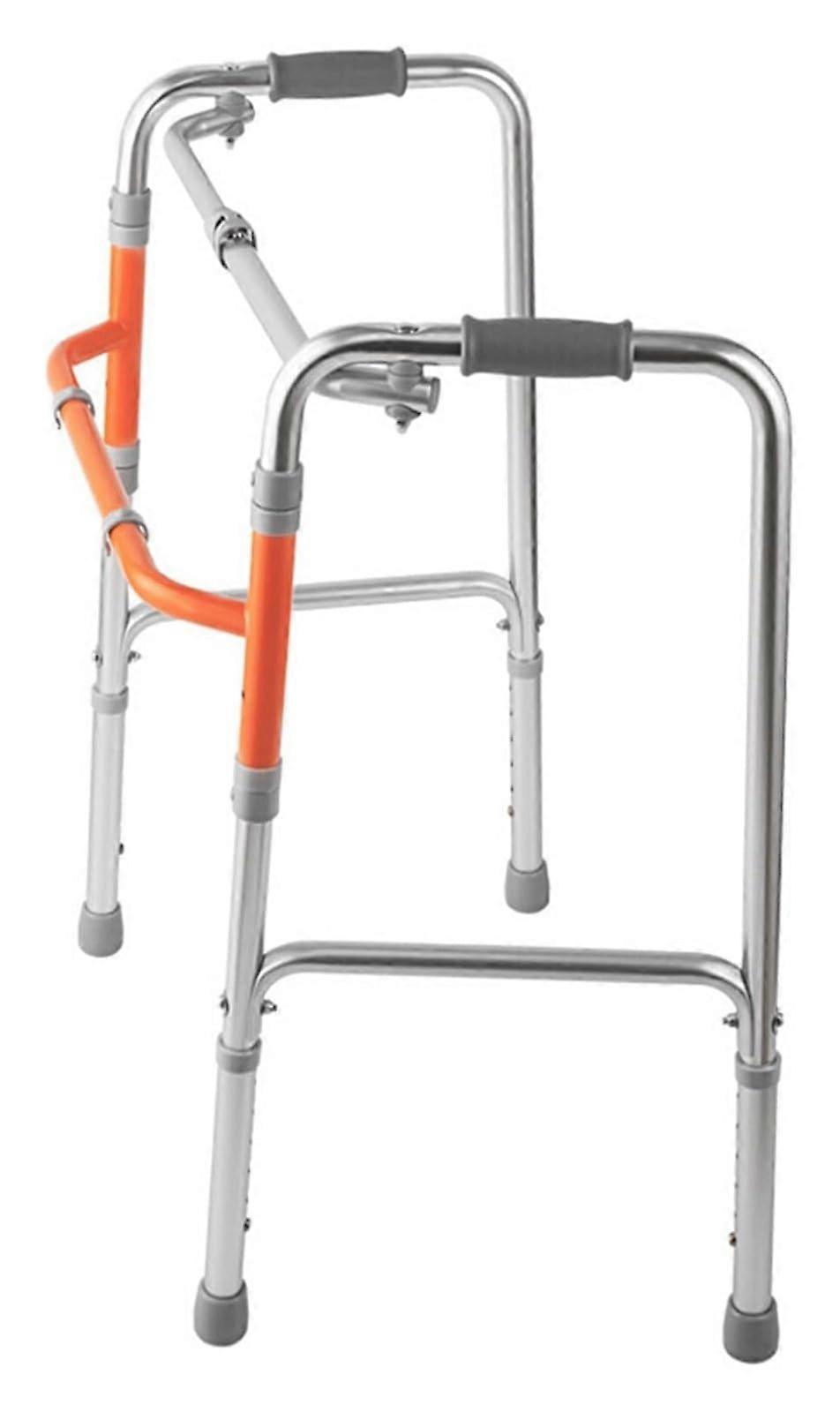 Foldable Walking Frame Lightweight Compact Mobile Rollator For Seniors And Adults