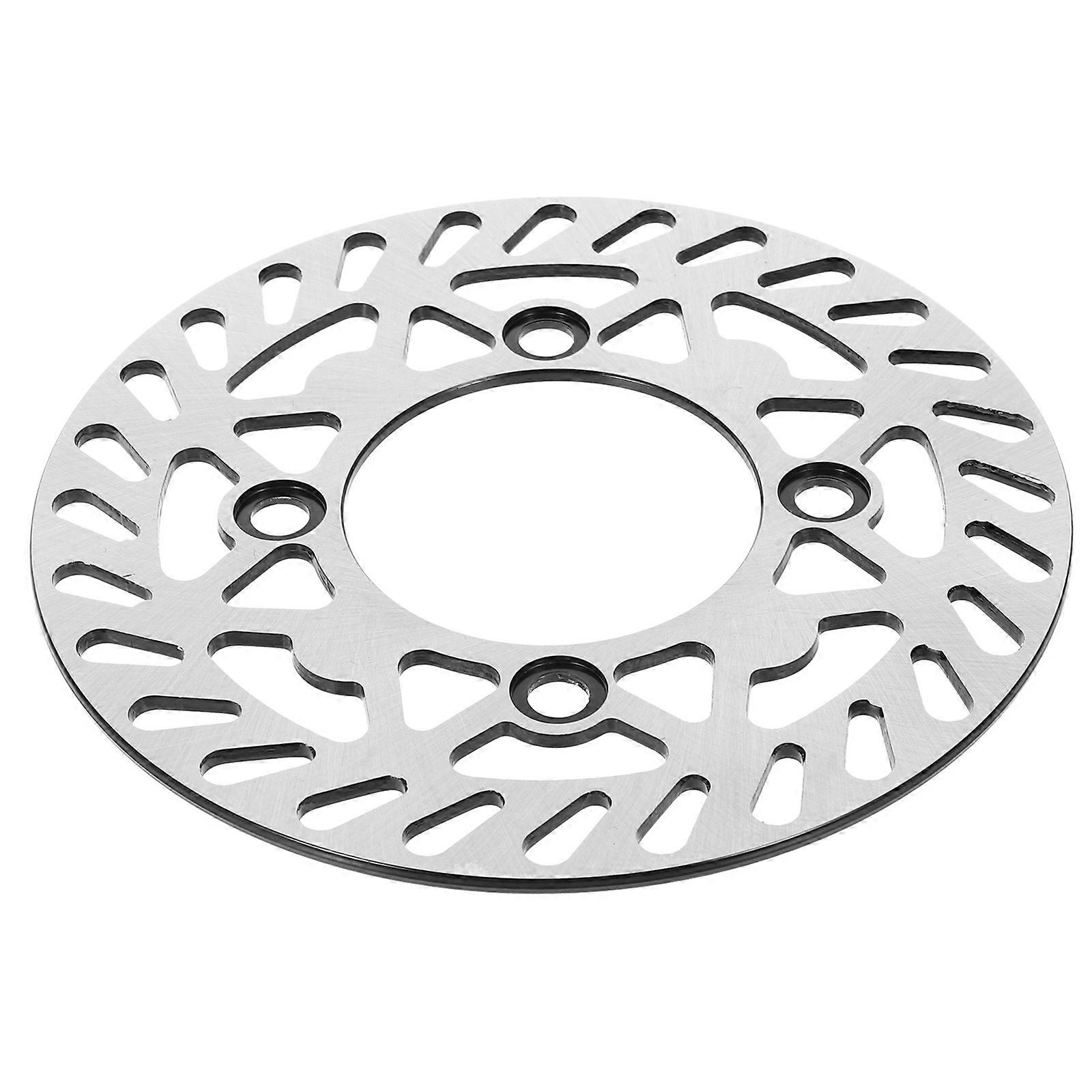 Silver Disc Brake for Motorcycle Use Durable Steel Material Ensures Stable Braking Performance and