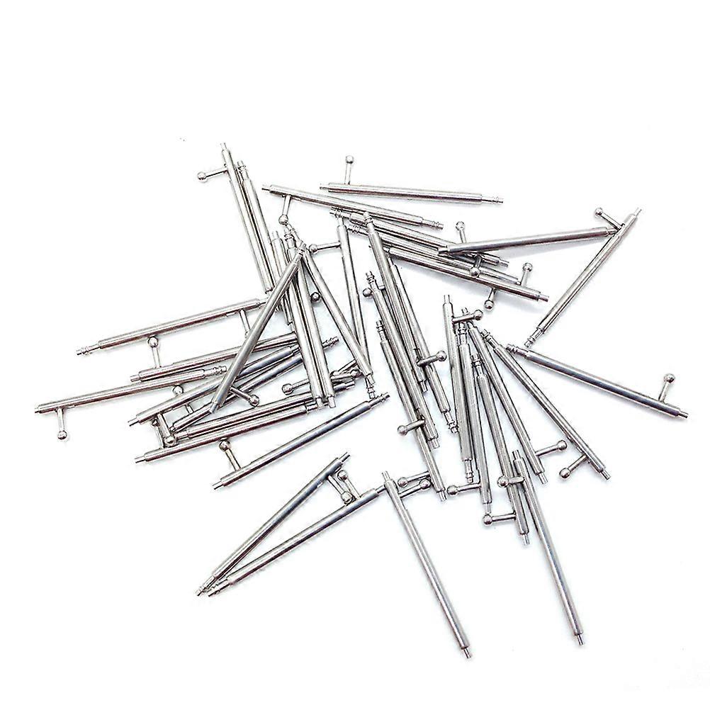 8Pcs Durable Stainless Steel Watch Band Pins For Connecting Watch Strap Links In 1.5*20mm Size Ideal For Repair Professionals