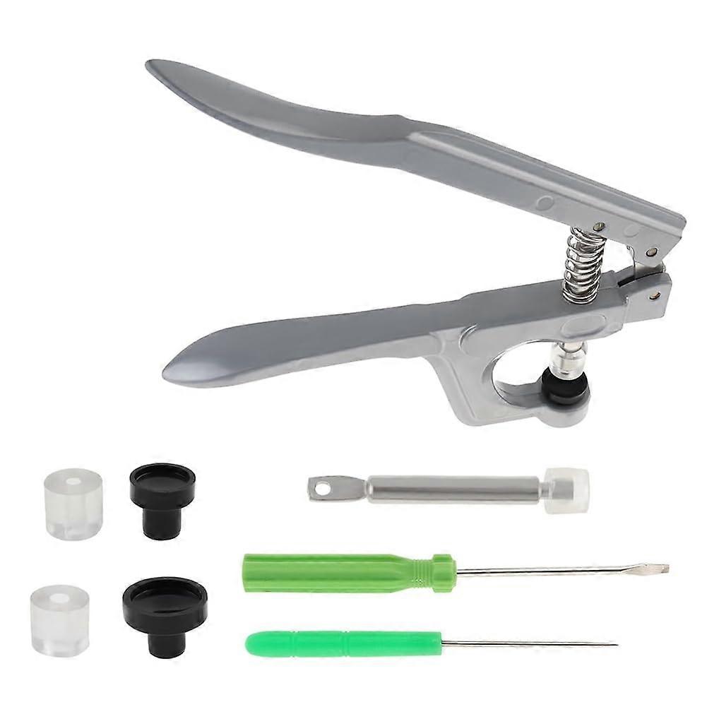 Press Stud Pliers for Clothing, Durable Snap Fastener Set with Assembly Tool, No Sewing Required, Easy to Use
