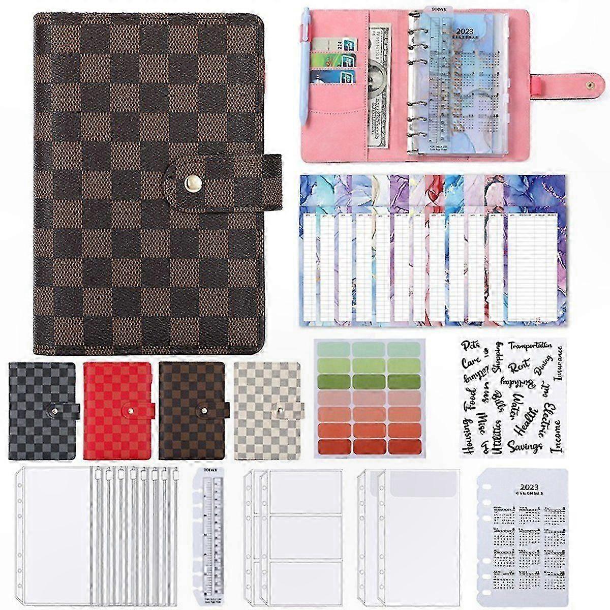 A6 Budget Planner Kit, 29-Piece Binder Set for Efficient Money Management and Financial Planning