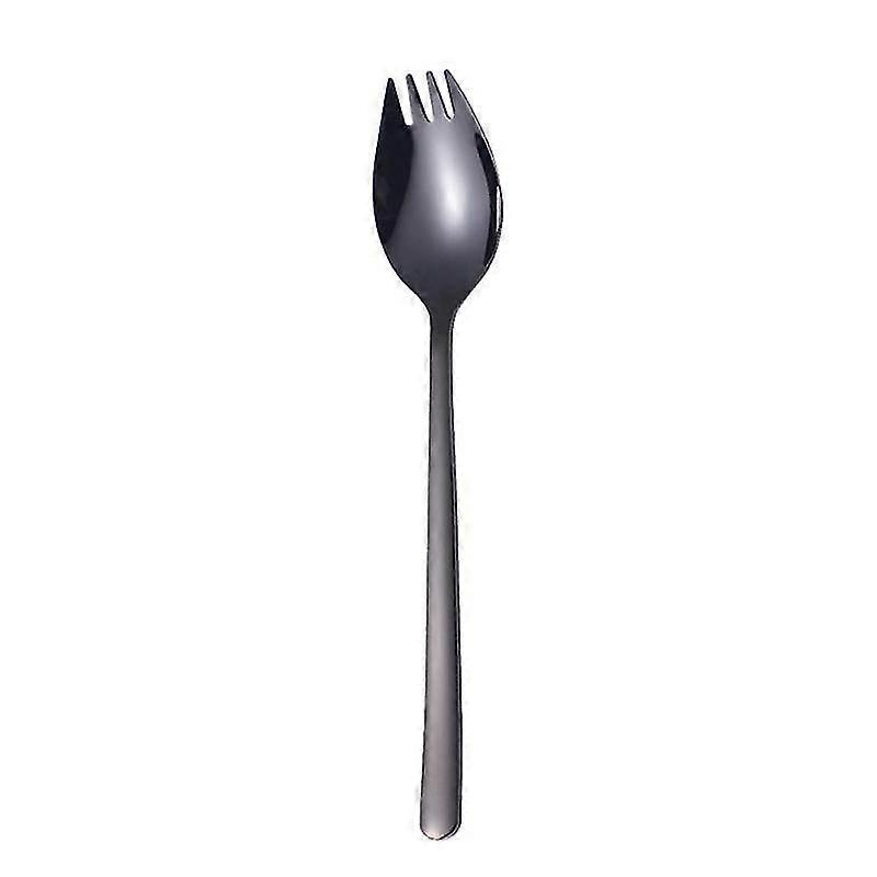 2025 2 in 1 Multifunction Spork Spoon Fork Noodle Fruit Salad Kitchen Restaurant Tool