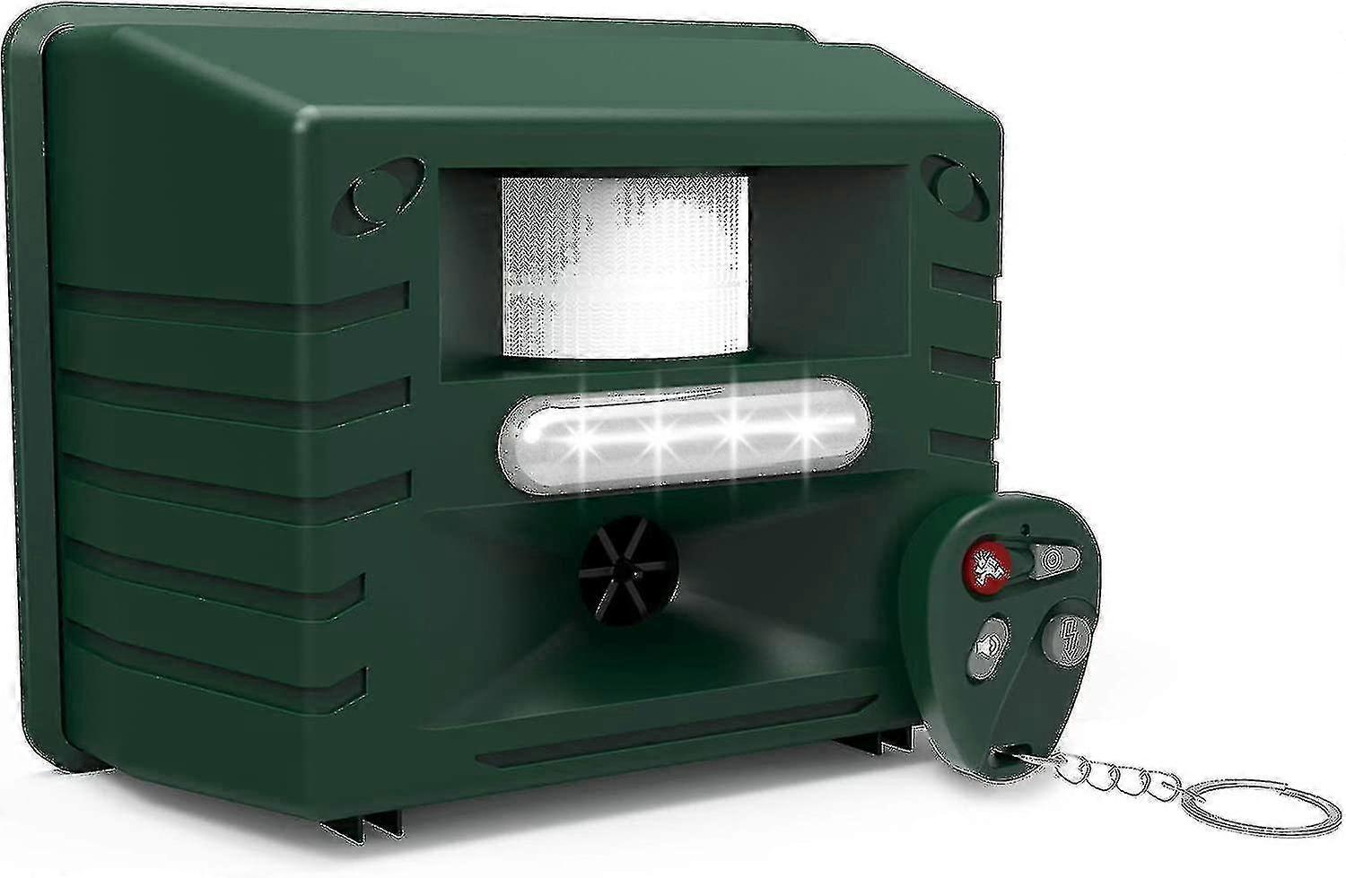 Ultrasonic Outdoor Animal Repeller, Remote Control Pest Repeller Pest Control with Motion Detector HG