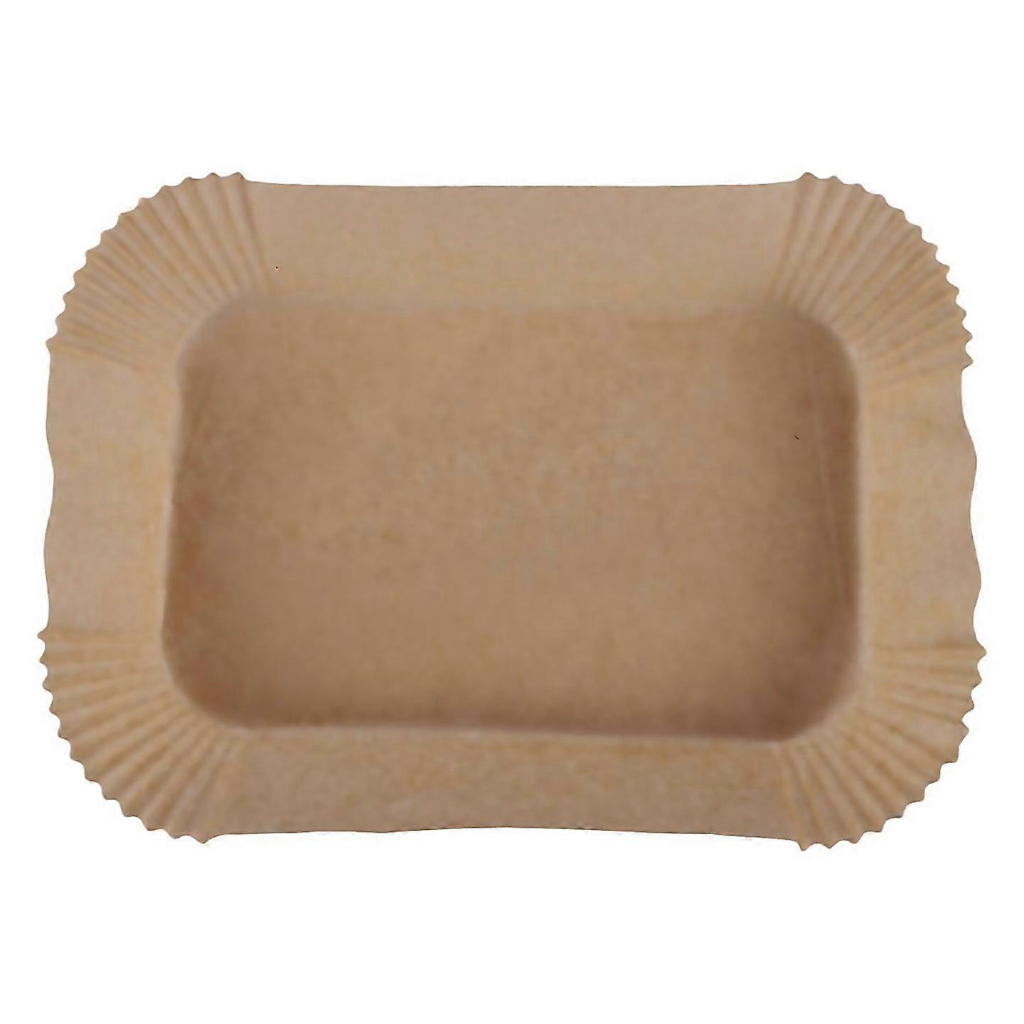 For 50pcs Rectangle Disposable Airfryer Baking Paper Liner