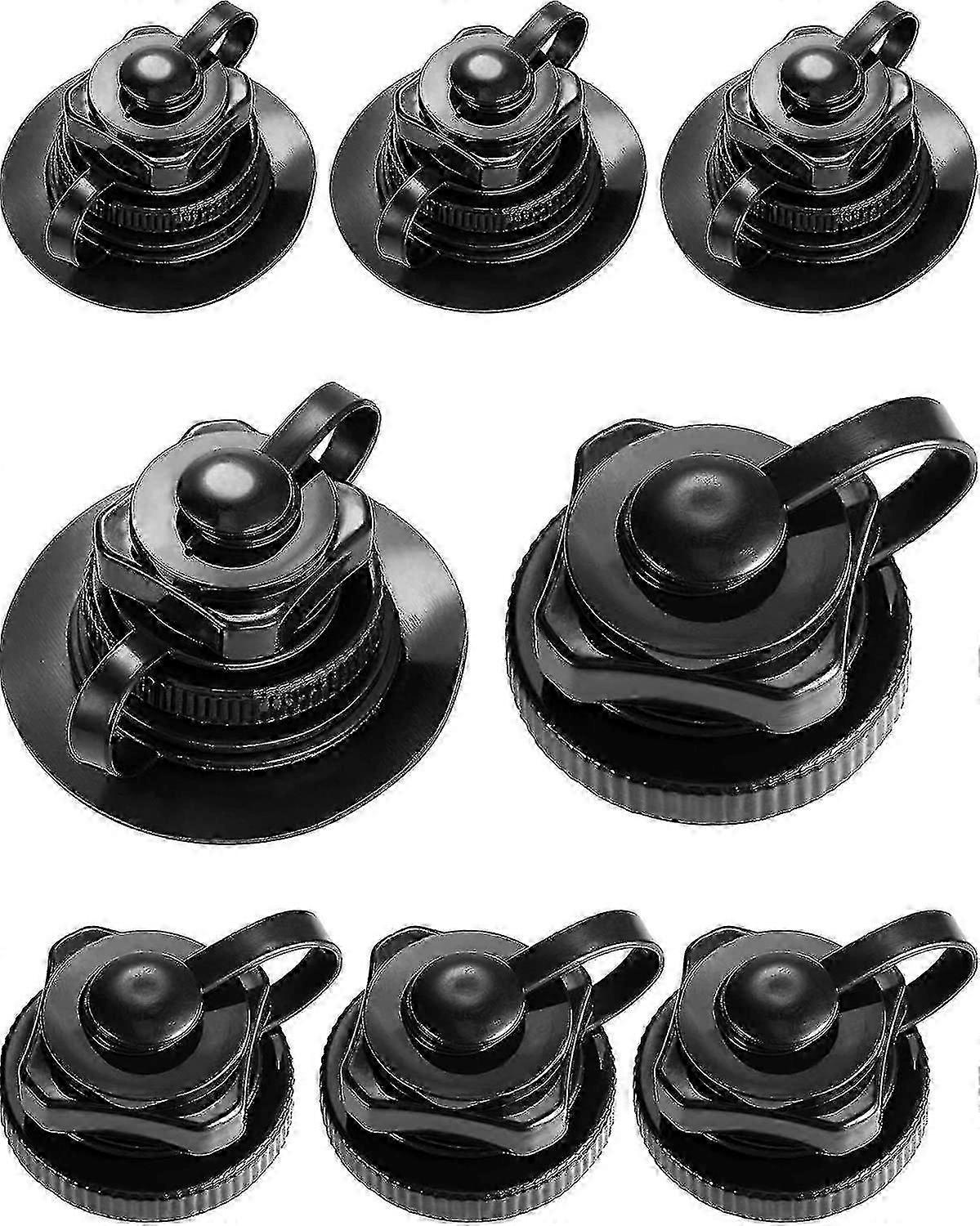 For 8 Pieces Boston Valve Replacement Fit Air Valve for Inflatable Kayak Rubber Dinghy Pool Boat Airbeds
