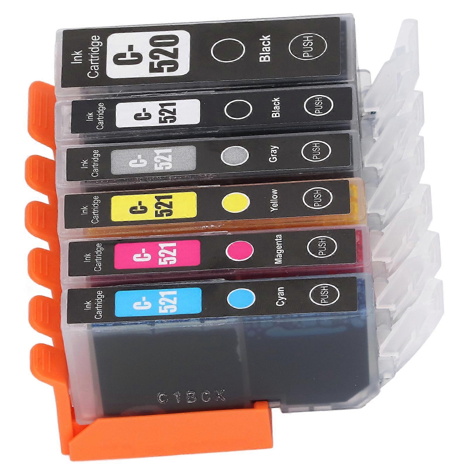 Δοχείο μελανιού Δοχείο εκτυπωτή ABS με μελάνι για εκτυπωτή PIXMA IP3600 IP4600 IP4700 MX860 BK BK C M Y GY 