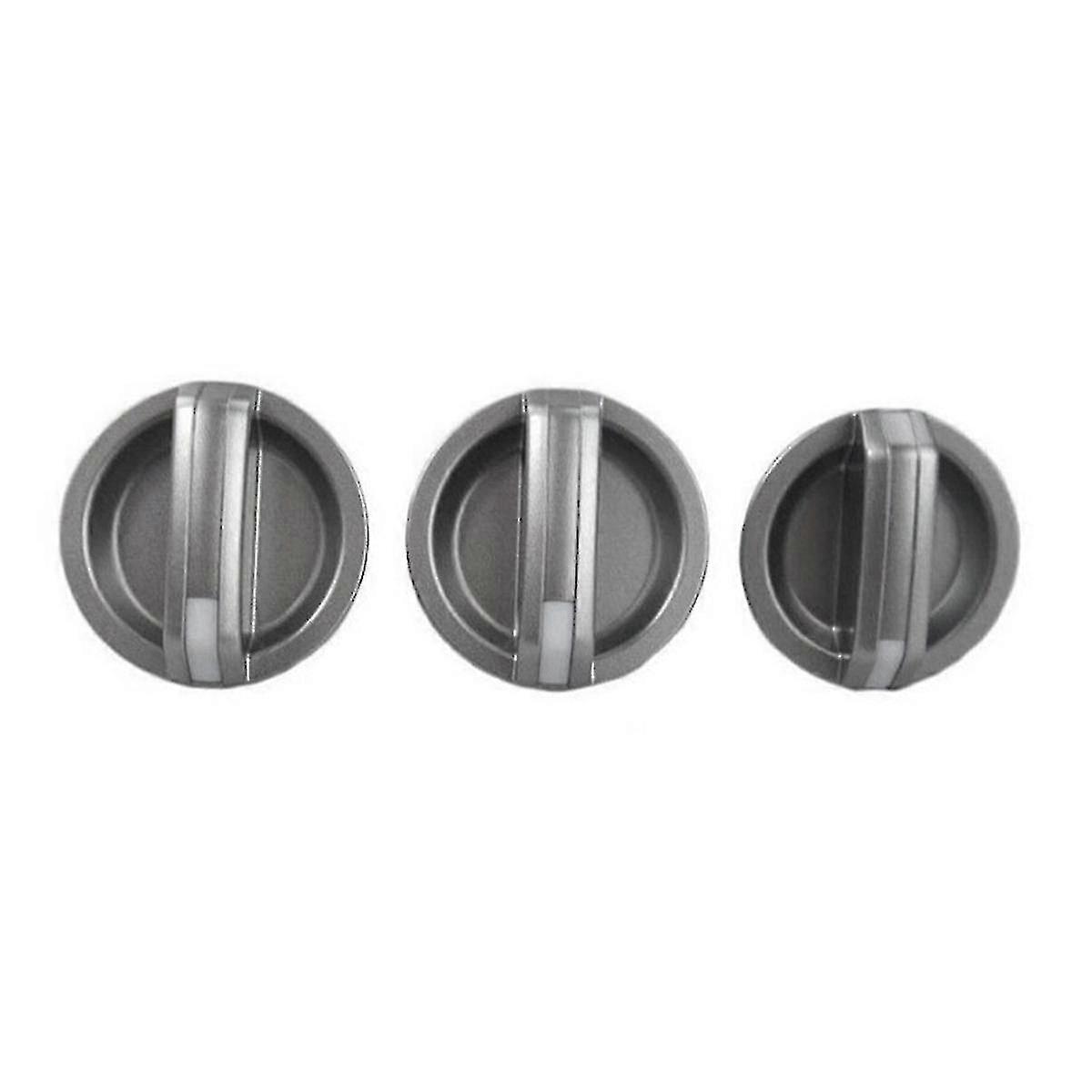1set/3pcs Car Heater Control Knobs Ub9b61195 Ub9c61195 For Pk 2009-2011 Air Conditioner Switch