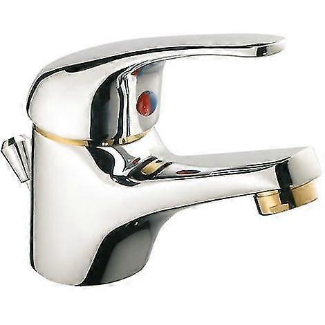 Mitigeur de lavabo chrome/or