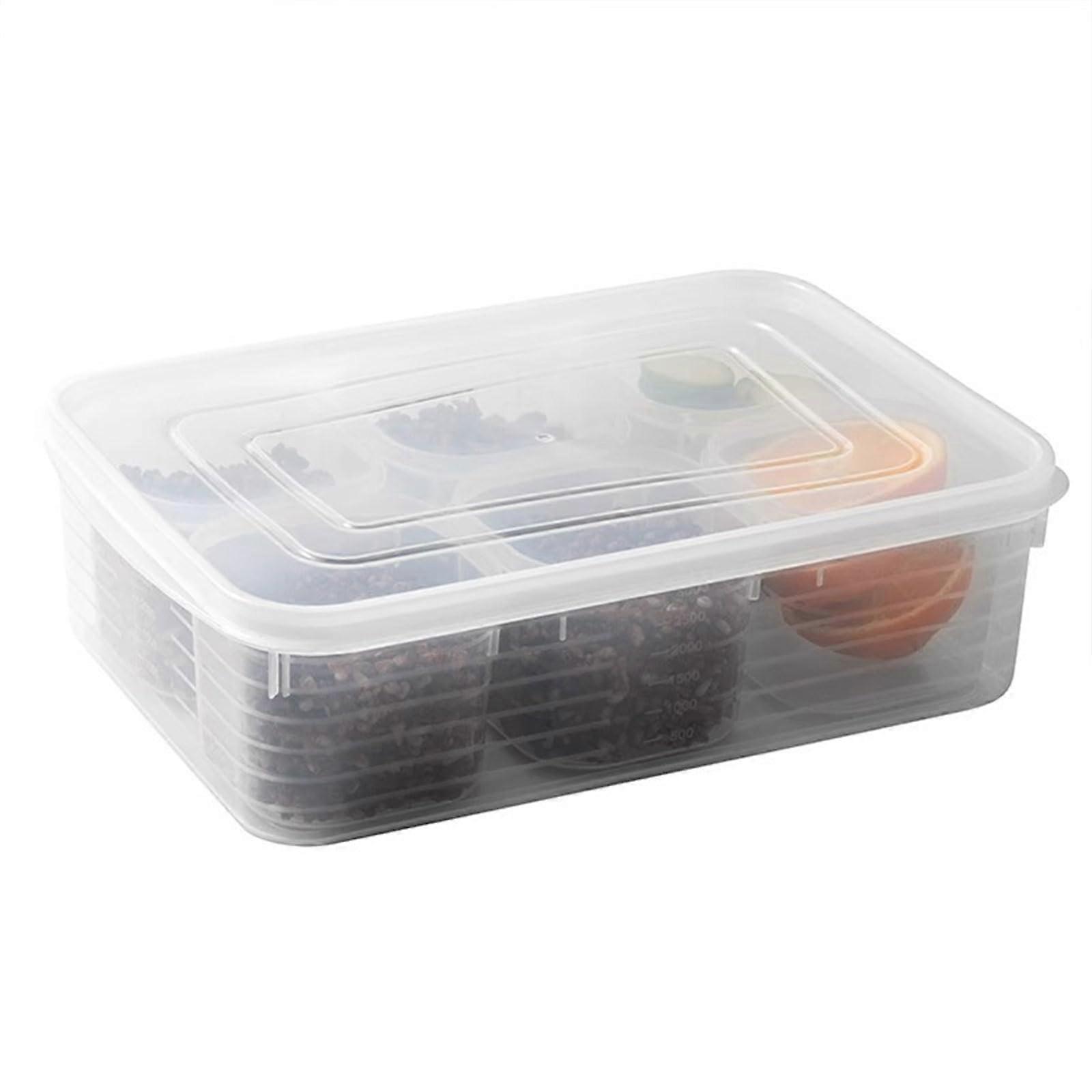 Reusable food storage containers, household accessories, portable for efficient meal prep, microwave and fridge safe, for daily use.