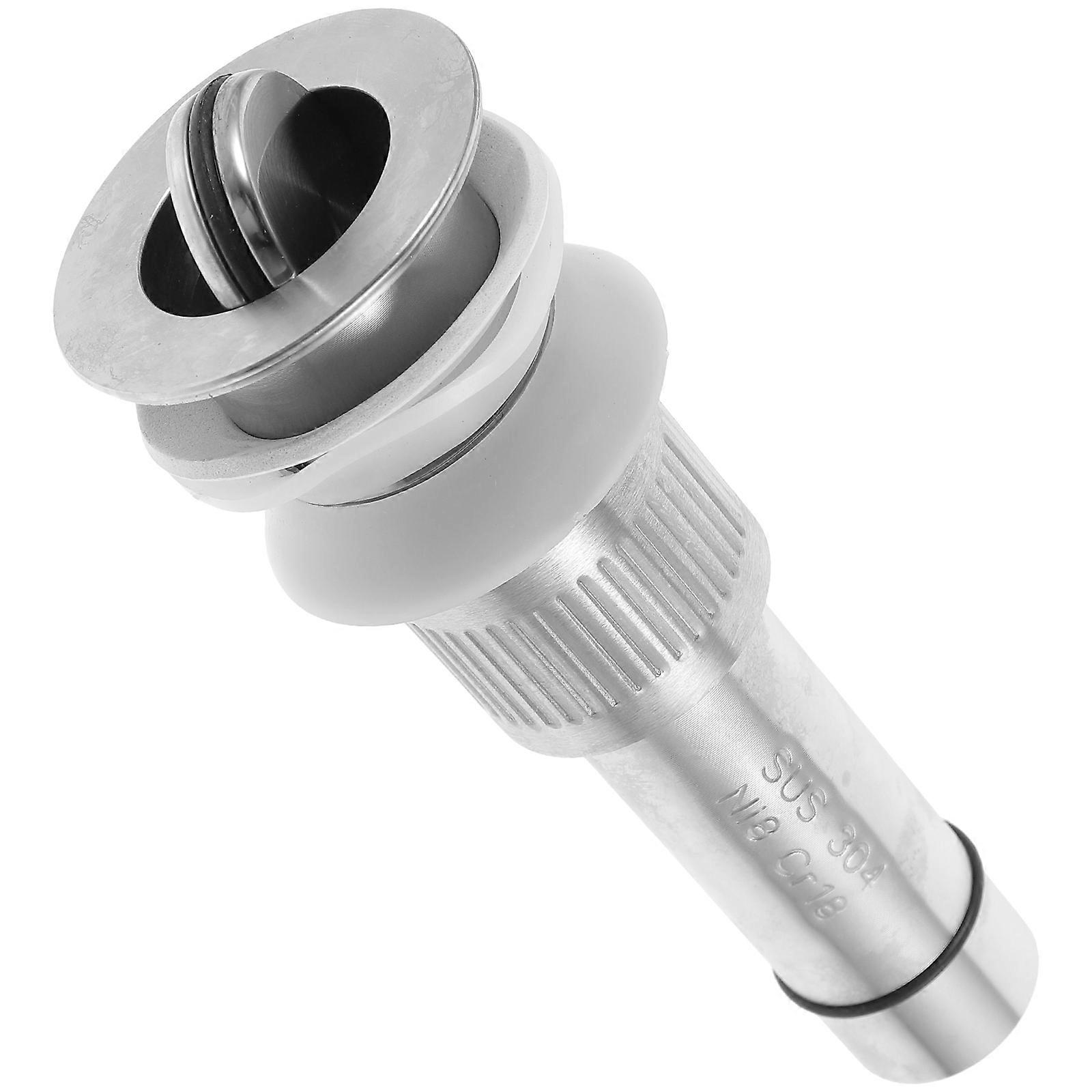 Clogging Sink Drain Stopper Easy Install Pop Up Waste Plug for Bathroom Basin Vessel Sinks Durable Resistant Design