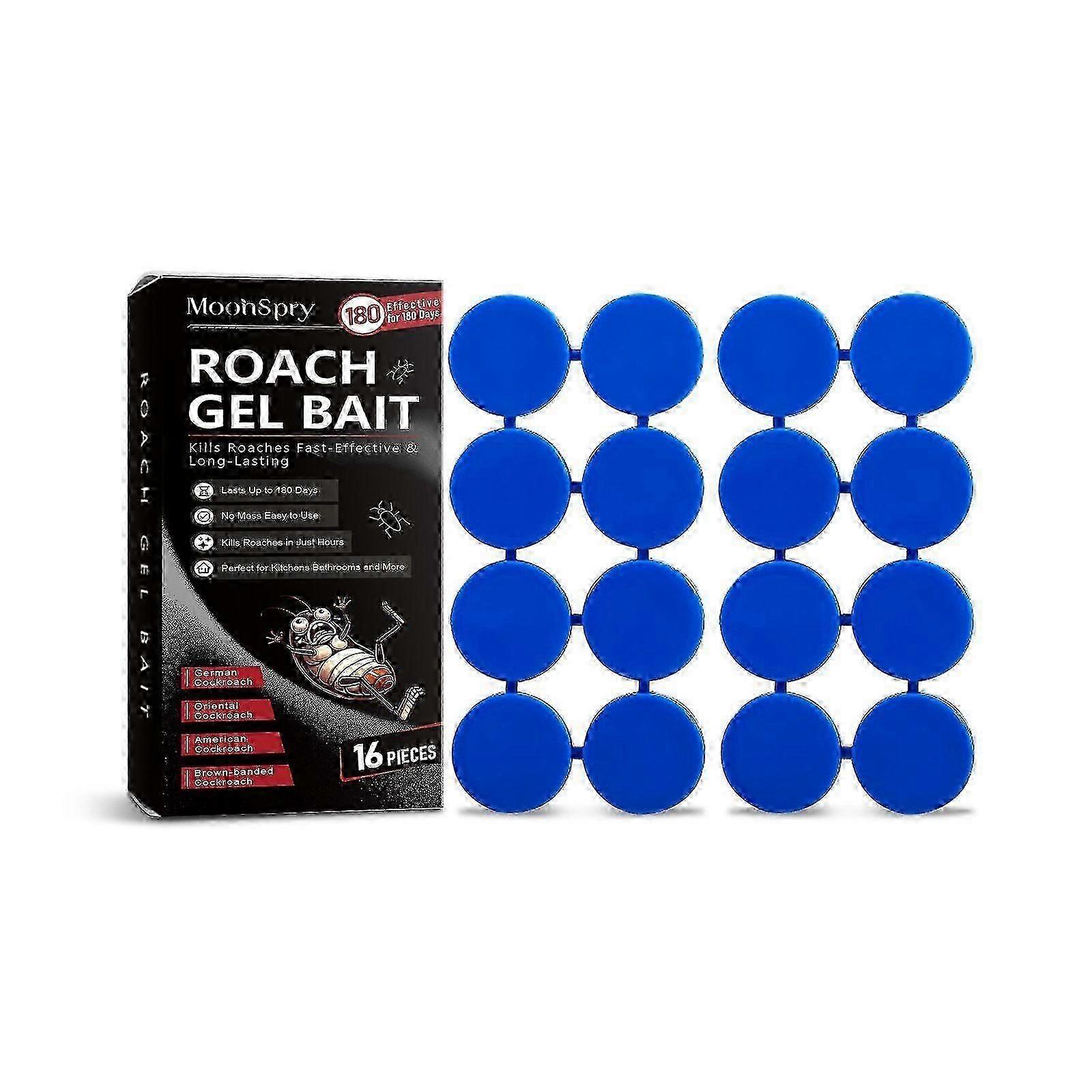 Highly Effective Cockroach Gel Bait For Indoor Infestation, Fast Acting Roach Killer For Home Kitchen Use, Long-lasting Cockroach Control Solution