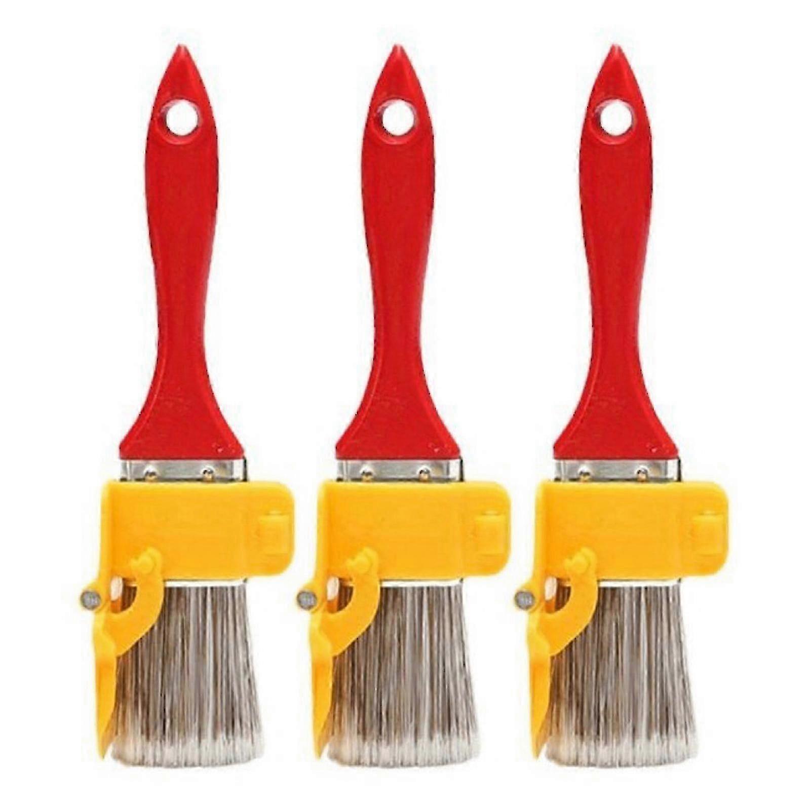 Professional Edger Paint Brush Flat Trim Paint Brush for Perfect Ed...