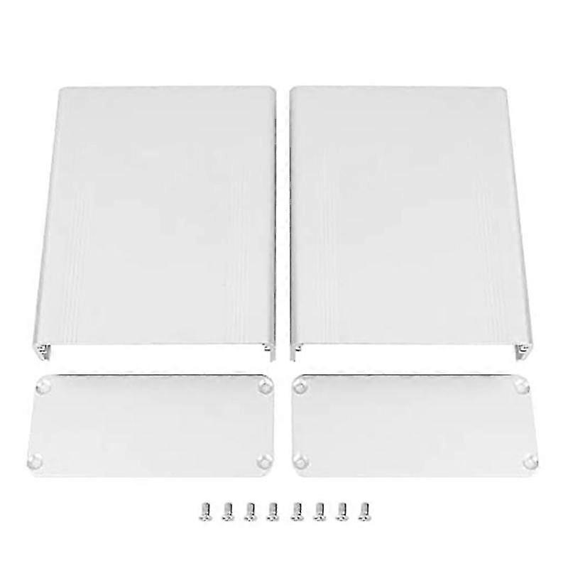 Aluminum Cooling Box Shell Wire Drawing Oxidation Technology 38X88X110mm DIY Circuit Board Protection Box