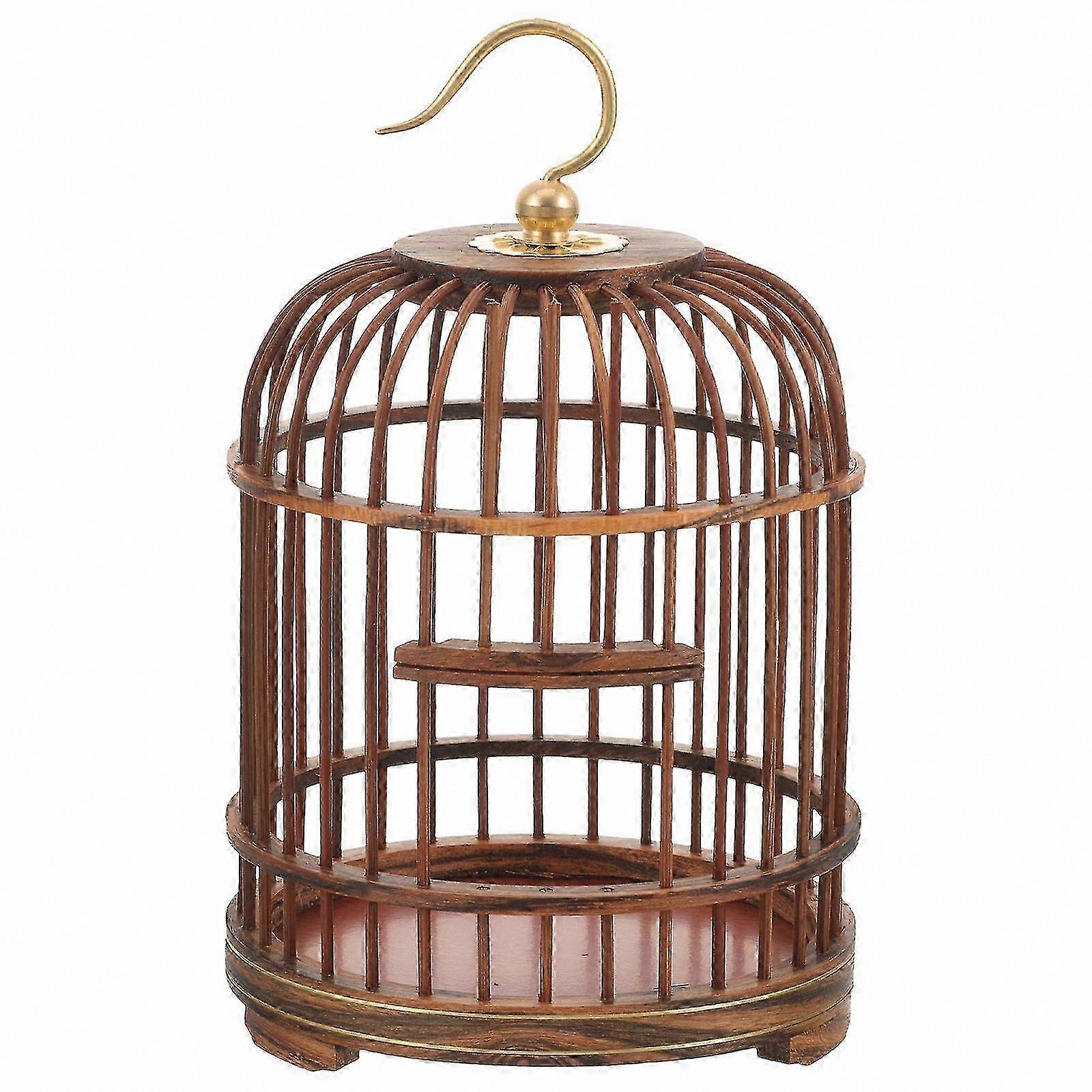 Decorative Hanging Cage for Small Pets with Stand