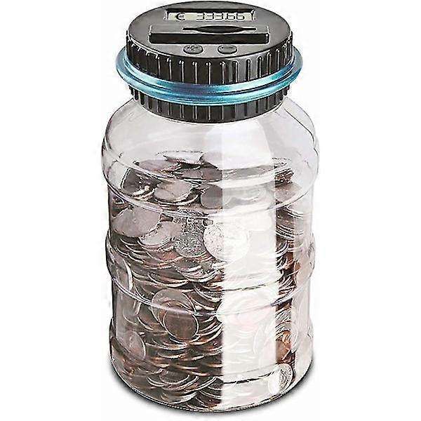 Piggy Bank with Coin Counting System and LCD Display, Piggy Bank as a Gift