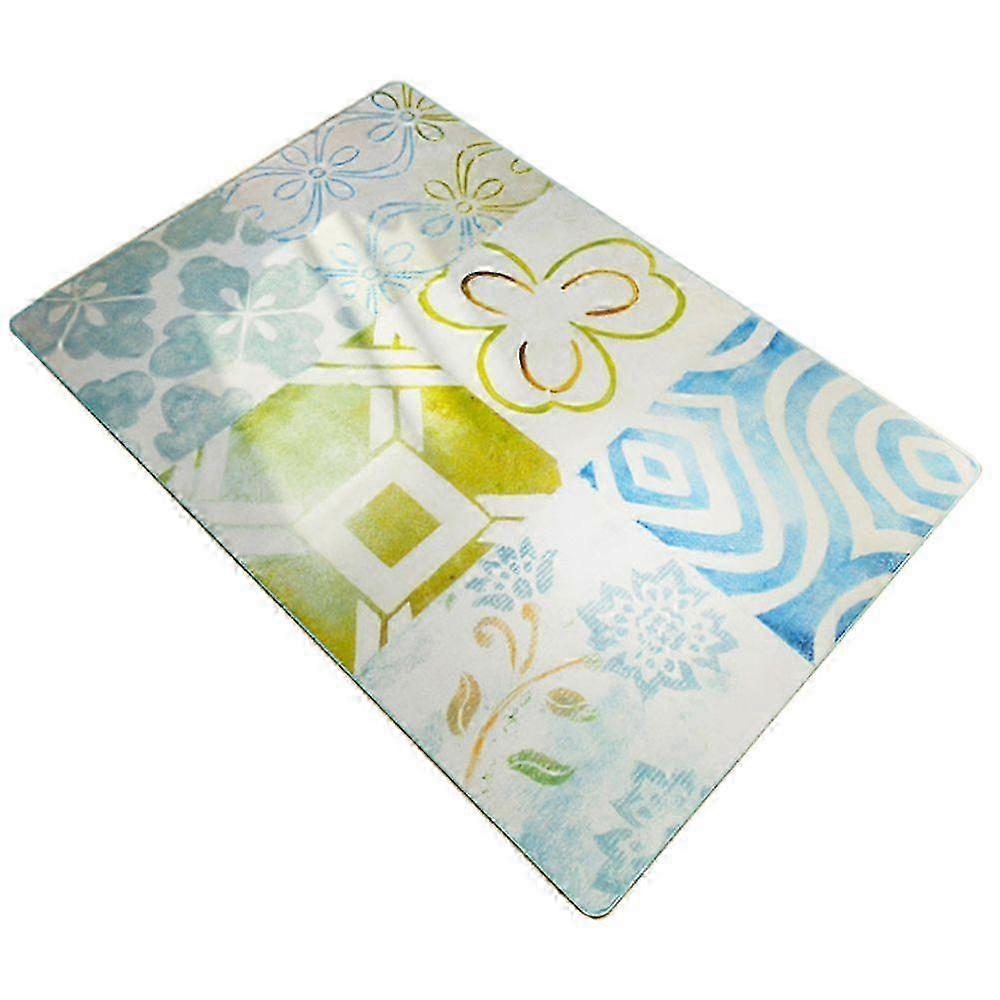 Mediterranean Style Carpet Ground Foot Mat