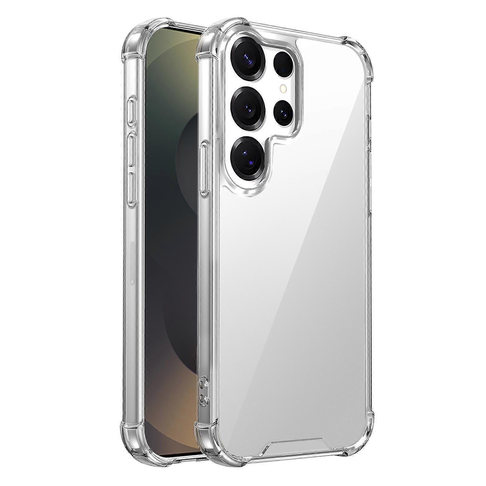 [New] Four-corner Shockproof Acrylic +TPU Phone Case